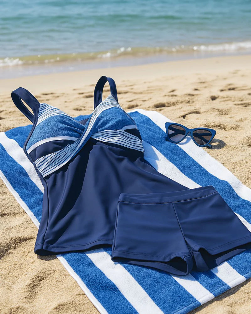 Milou | Elegant Swimsuit Dress With Matching Bottoms