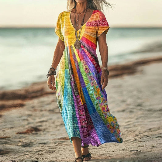Amara | Colourful dress