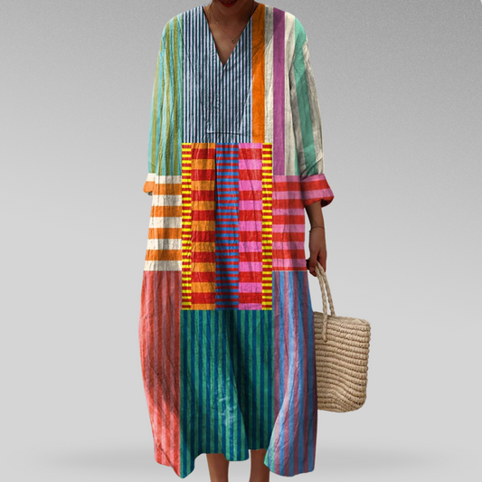 Naomi | Colorblock Dress