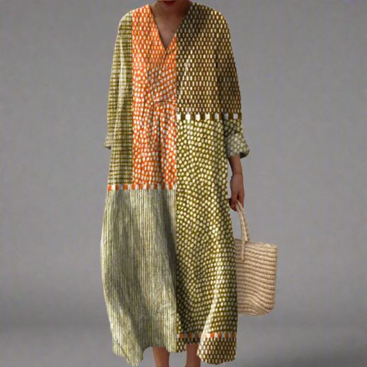 Vivienne | Dotted Midi Dress