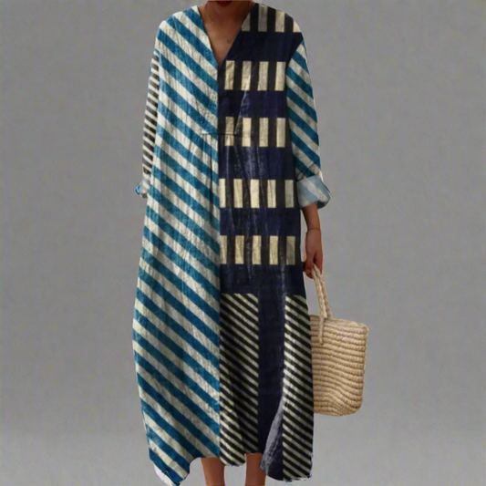 Martha | Modern Patchwork Dress