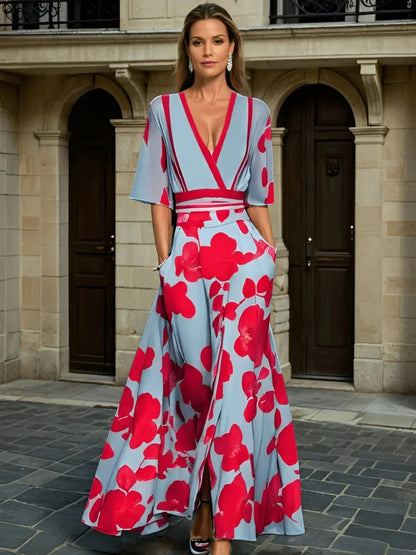 Kali - Milano design Sleeved Dress