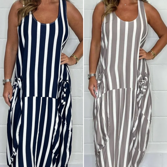 Mila | Striped dress